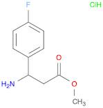 methyl 3-amino-3-(4-fluorophenyl)propanoate hydrochloride