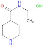 N-ethylpiperidine-4-carboxamide hydrochloride