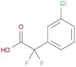 2-(3-chlorophenyl)-2,2-difluoroacetic acid