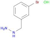 [(3-bromophenyl)methyl]hydrazine hydrochloride