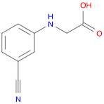 2-[(3-cyanophenyl)amino]acetic acid