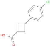 3-(4-chlorophenyl)cyclobutane-1-carboxylic acid