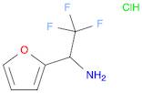 2,2,2-trifluoro-1-(furan-2-yl)ethan-1-amine hydrochloride