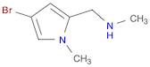 1-(4-Bromo-1-methyl-1H-pyrrol-2-yl)-N-methylmethanamine