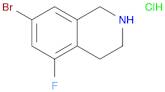 7-bromo-5-fluoro-1,2,3,4-tetrahydroisoquinoline hydrochloride