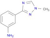 3-(1-methyl-1H-1,2,4-triazol-3-yl)aniline