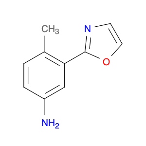 4-methyl-3-(1,3-oxazol-2-yl)aniline
