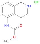 methyl N-(1,2,3,4-tetrahydroisoquinolin-5-yl)carbamate hydrochloride