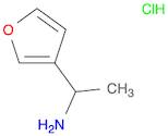 1-(furan-3-yl)ethan-1-amine hydrochloride