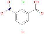 5-bromo-2-chloro-3-nitrobenzoic acid