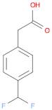 2-[4-(difluoromethyl)phenyl]acetic acid