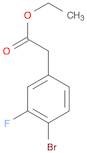 ethyl 2-(4-bromo-3-fluorophenyl)acetate