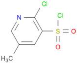 2-chloro-5-methylpyridine-3-sulfonyl chloride