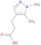 3-(1,5-dimethyl-1H-pyrazol-4-yl)propanoic acid