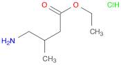 ethyl 4-amino-3-methylbutanoate hydrochloride