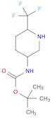 tert-butyl N-[6-(trifluoromethyl)piperidin-3-yl]carbamate, Mixture of diastereomers