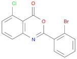 2-(2-bromophenyl)-5-chloro-4H-3,1-benzoxazin-4-one
