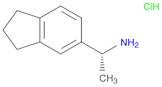 (1R)-1-(2,3-dihydro-1H-inden-5-yl)ethan-1-amine hydrochloride