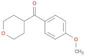 4-(4-methoxybenzoyl)oxane