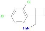 [1-(2,4-dichlorophenyl)cyclobutyl]methanamine