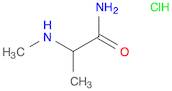 2-(methylamino)propanamide hydrochloride