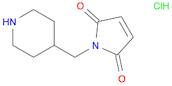 1-(piperidin-4-ylmethyl)-2,5-dihydro-1H-pyrrole-2,5-dione hydrochloride