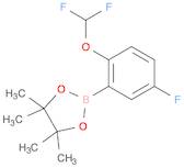 2-[2-(difluoromethoxy)-5-fluorophenyl]-4,4,5,5-tetramethyl-1,3,2-dioxaborolane