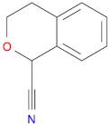 3,4-dihydro-1H-2-benzopyran-1-carbonitrile