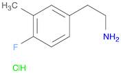 2-(4-fluoro-3-methylphenyl)ethan-1-amine hydrochloride