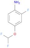 4-(difluoromethoxy)-3-fluoroaniline