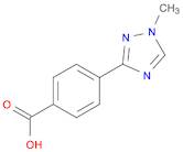 4-(1-methyl-1H-1,2,4-triazol-3-yl)benzoic acid