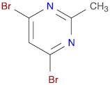 4,6-dibromo-2-methylpyrimidine