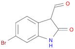 6-bromo-2-oxo-2,3-dihydro-1H-indole-3-carbaldehyde