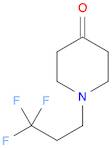 1-(3,3,3-trifluoropropyl)piperidin-4-one