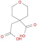 4-(carboxymethyl)oxane-4-carboxylic acid