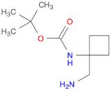 tert-butyl N-[1-(aminomethyl)cyclobutyl]carbamate