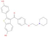 2-(4-hydroxyphenyl)-3-{4-[2-(piperidin-1-yl)ethoxy]benzoyl}-1-benzothiophen-6-ol