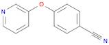 4-(pyridin-3-yloxy)benzonitrile