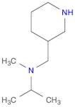 methyl(piperidin-3-ylmethyl)(propan-2-yl)amine