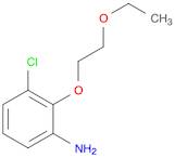 3-Chloro-2-(2-ethoxyethoxy)aniline