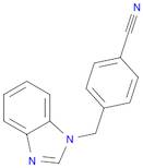 4-(1H-1,3-benzodiazol-1-ylmethyl)benzonitrile