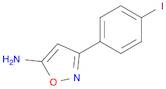 3-(4-iodophenyl)-1,2-oxazol-5-amine