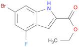 ethyl 6-bromo-4-fluoro-1H-indole-2-carboxylate