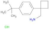 [1-(4-tert-butylphenyl)cyclobutyl]methanamine hydrochloride