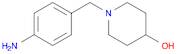 1-[(4-aminophenyl)methyl]piperidin-4-ol