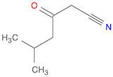 5-methyl-3-oxohexanenitrile