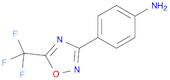 4-[5-(trifluoromethyl)-1,2,4-oxadiazol-3-yl]aniline