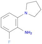 2-fluoro-6-(pyrrolidin-1-yl)aniline