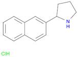 2-(naphthalen-2-yl)pyrrolidine hydrochloride