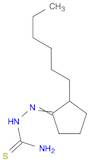 [(2-hexylcyclopentylidene)amino]thiourea